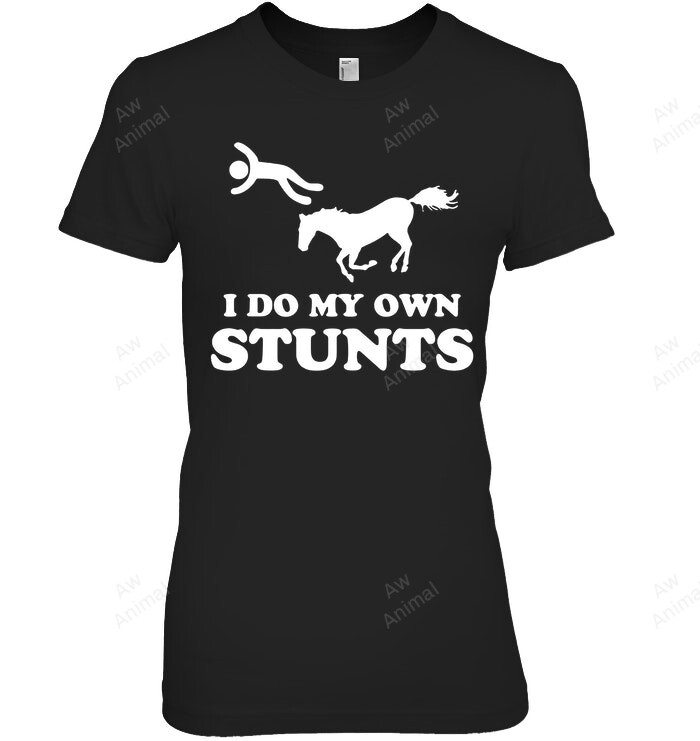 I Do My Own Stunts Women Tank Top V-Neck T-Shirt