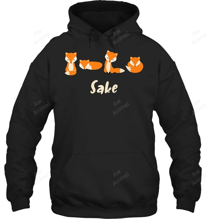 For Fox Sake Pun For Zero Fox Given Gifts Fox Sweatshirt Hoodie Long Sleeve