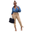 Casual Fashion Women's Wear Super Stretch Pants Only Bottoms