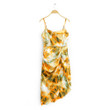 Spring Women's Clothing Temperament Printing Slip Dress Floral Dresses