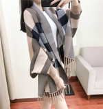 Spring Elegant Women's Cardigan Loose Shawl Sweater