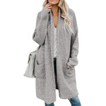 Loose Plus Size Long Sweater Women's Coat Knitted Cardigan Sleeve
