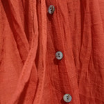 Beach Women's V-neck Short Sleeve Loose Long Dress Large Swing Sun-proof Skirt