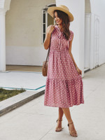 Women's Polka Dot Long Dress Overseas