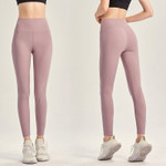 Yoga Sports Fitness Tight Trousers High Waist Peach Hip Lifting Quick-dry Pants Running Training Burning Flowers Elasticity Bottoms