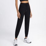 Casual Loose Quick-drying Track Pants Women's Ankle-tied Lace-up Running Solid Color Thin Fitness Yoga Bottoms
