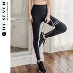 High Waist Yoga Pants Tight Skinny Hip Lifting Sexy Sports Striped Fitness Bottoms