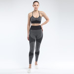 Stretch Sports Yoga Pants Women's Shockproof Bra Set Seamless Suit Bottoms