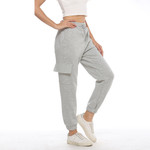 Women's Fashion All-matching Laced Pants Sports Casual Trousers Bottoms