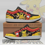 Pikachu Pokemon Anime Shoes Custom JD Low Sneakers - LittleOwh - 1