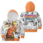 Naruto Uzumaki Boruto Anime Kids Hoodie and Sweater