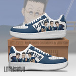 HxH Leorio Paradinight AF Sneakers Custom Hunter x Hunter Anime Shoes - LittleOwh - 1