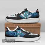 Happy AF Sneakers Custom Fairy Tail Anime Shoes - LittleOwh - 1