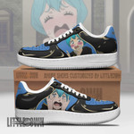Grey AF Sneakers Custom Black Clover Anime Shoes - LittleOwh - 1