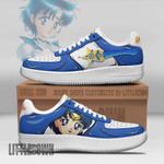 Sailor Mercury AF Sneakers Custom Sailor Moon Anime Shoes - LittleOwh - 1