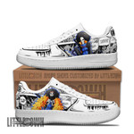 Brook AF Sneakers Custom 1Piece Anime Shoes Mixed Manga Style - LittleOwh - 1