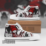 Uchiha Clan High Top Canvas Shoes Custom Nrt Anime Sneakers - LittleOwh - 1