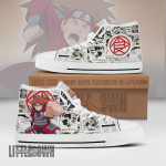 Choji High Top Canvas Shoes Custom Nrt Anime Mixed Manga Style - LittleOwh - 1