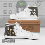 Teru Mikami High Top Canvas Shoes Custom Death Note Anime Sneakers - LittleOwh - 1