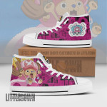 Tony Tony Chopper High Top Shoes Custom 1Piece Anime Canvas Sneakers - LittleOwh - 1