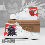 Ryuk High Top Canvas Shoes Custom Death Note Anime Sneakers - LittleOwh - 1