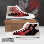 Nagato Nrt Anime Custom All Star High Top Sneakers Canvas Shoes - LittleOwh - 1