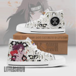 Nrt High Tops Kurenai Shoes Custom Anime Canvas Sneakers Mixed Manga Style - LittleOwh - 1