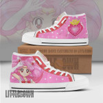 Chibiusa Tsukino High Top Shoes Custom Sailor Moon Anime Canvas Sneakers - LittleOwh - 1