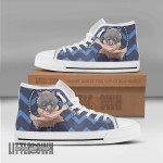 Inosuke KNY All Star High Top Sneakers Anime Custom Pattern Canvas Shoes - LittleOwh - 1
