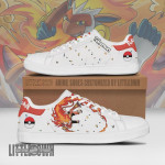 Pokemon Infernape Skateboard Shoes Custom Anime Sneakers - LittleOwh - 1