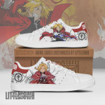 Fullmetal Alchemist Edward Elric Skateboard Shoes Custom Anime Sneakers - LittleOwh - 1
