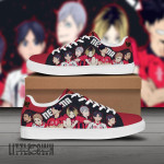 Haikyuu Volleybal Shoes Nekoma High Skateboard Low Top Custom Anime Sneakers - LittleOwh - 1