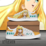 Ruri Skate Sneakers Custom Dr. Stone Anime Shoes - LittleOwh - 1