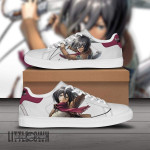 Attack on Titan Shoes Mikasa Ackerman Anime Skate Sneakers - LittleOwh - 1