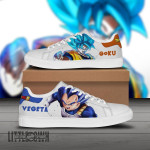 Goku and Vegeta Skate Sneakers Custom Dragon Ball Anime Shoes - LittleOwh - 1