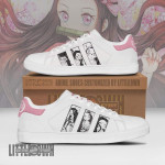 Nezuko Shoes KNYs Shoes Kamado Custom Anime Sneakers - LittleOwh - 1