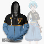 Black Clover Hoodie Grey Costume Custom Anime Cosplay Costume - LittleOwh - 1