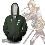 Attack On Titan Military Police Regiment Hoodie Anime Casual Cosplay Costume - LittleOwh - 1