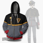 Black Clover Hoodie Gordon Agrippa Costume Custom Anime Cosplay Costume - LittleOwh - 1