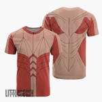 Female Titan T Shirt Cosplay Costume Attack On Titan Anime Outfits - LittleOwh - 1