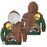 Armin Arlert Anime Kids Hoodie and Sweater Custom Attack On Titan Cosplay Costume