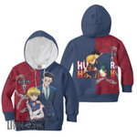 Kurapika x Leorio Anime Kids Hoodie and Sweater Custom Hunter x Hunter Cosplay Costume