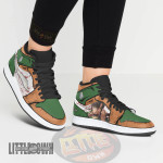 Kid Shoes Levi Ackerman Attack On Titan Anime Custom Boot Sneakers