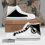 Fukurodani Academy Haikyuu Anime Custom All Star High Top Sneakers Canvas Shoes - LittleOwh - 1