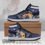 MHA Shoto Todoroki JD Sneakers Custom My Hero Academy Anime Shoes - LittleOwh - 1