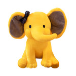 10 Inch Yellow Elephant Comfort Soft Plush Toy