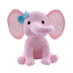 10 Inch Light Pink Elephant Comfort Soft Plush Toy