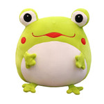 14 Inch Cute Cartoon Green Frog Soft Plush Toy