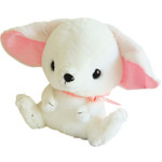 16 Inch Cute White Big-Ears Fox Plush Toy