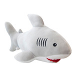 20 Inch Cute Grey Shark Plush Toy